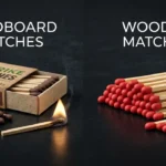 Cardboard vs Wooden Safety Matches