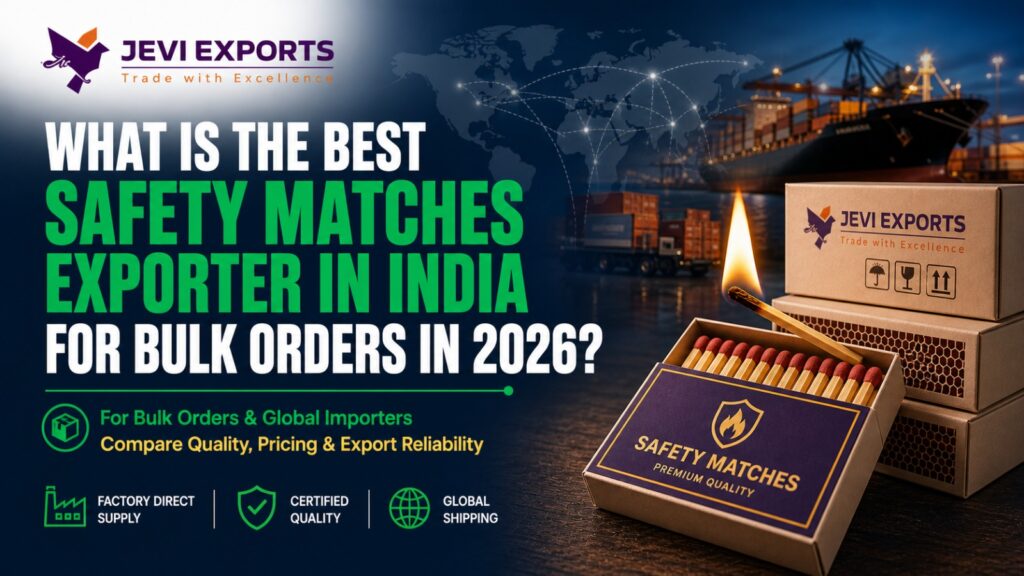 What Is the Best Safety Matches Exporter in India for Bulk Orders in 2026?